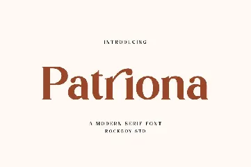 Patriona - Elegant Serif Font