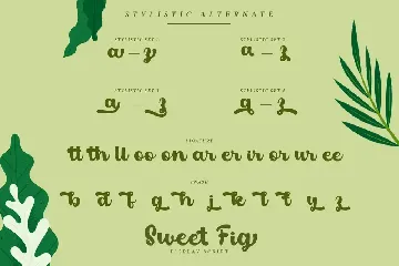 Sweet Fig font