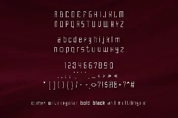 Redrock - Modern Sans Serif font