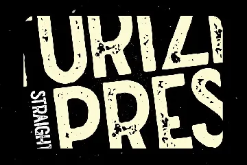 Straightler Press font