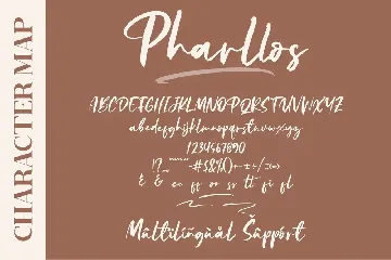 Pharllos Signature Script font