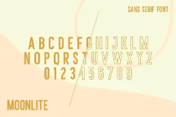 MOONLITE - SOLID & OUTLINE SANS FONTS