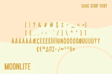 MOONLITE - SOLID & OUTLINE SANS FONTS