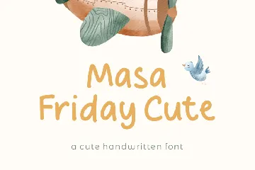 Masa Friday Cute | A Cute Handwritten Font