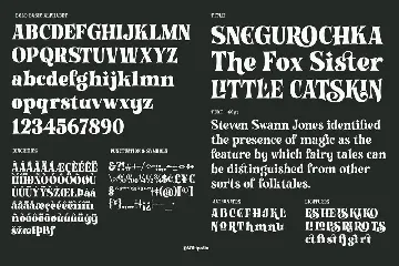 Histories - Fairytale Typeface font