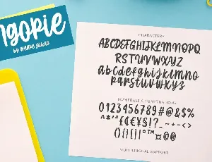 Ngopie - Fun Script font