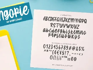 Ngopie - Fun Script font