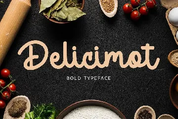 Delicimot Delicious Script Font