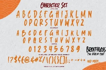 Breathless - Fun Display Font