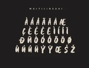 Gelisah - Handbrush Font