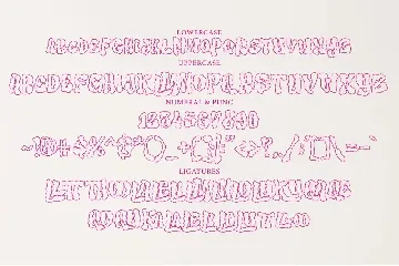 Semulla - Trippy Liquid Font