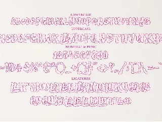 Semulla - Trippy Liquid Font