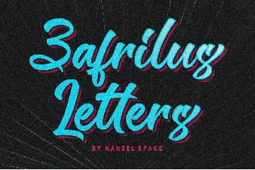 Zafrilus | Signature Style Font