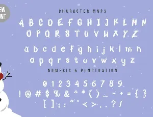 Winter City - Kids font