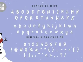 Winter City - Kids font