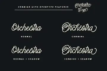 Orchestra Script font