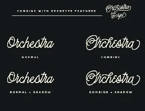 Orchestra Script font