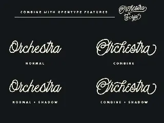 Orchestra Script font