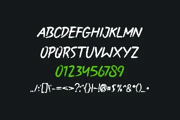 Bhatem Brush Fonts