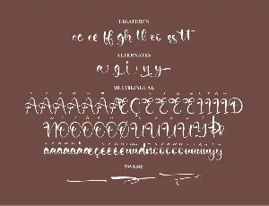 Anghista Script Font