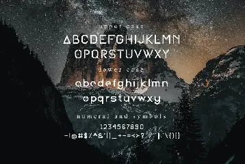 Rexagon - Display font