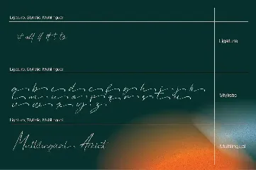 Sigustil - Signature Font