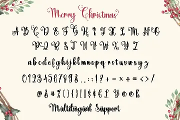 Wonderful Christmas - Christmas Theme Font