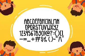 QR KIDZMAN font