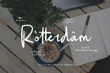 Rotterdam + Oblique Version font