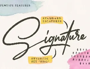 Citanya - Script Font