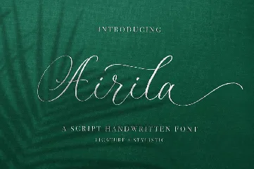 Airila - Calligraphy Font