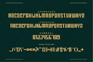 Kirenager font