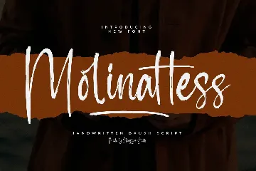 Molinattess Handwritten Font