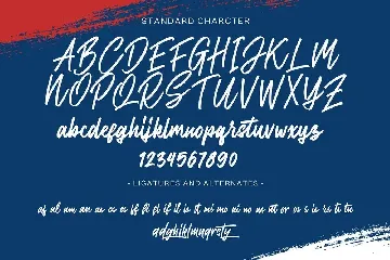 Bismore - Brush Font