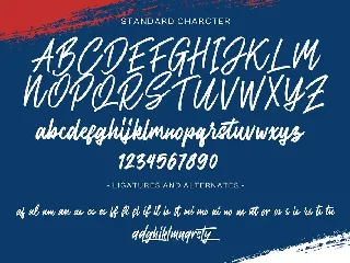 Bismore - Brush Font