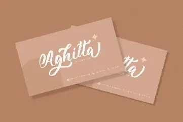 Aghitta - Brush Script Font