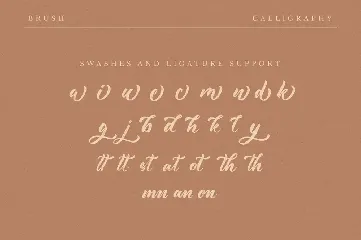 Aghitta - Brush Script Font