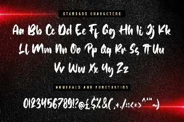 Brushtter - Brush Font