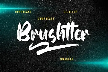 Brushtter - Brush Font