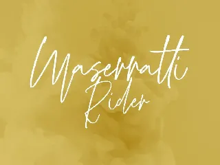 Mustardmoster Script Font