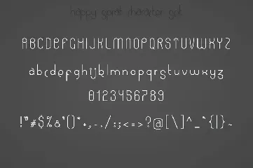 Happy Sprat font