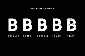 Brunches Font Family