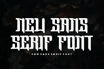 Dead Black Font