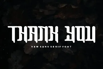 Dead Black Font