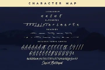 Malnoctwary Qristtale A Hand Painted Font