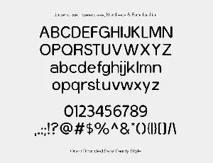 Onco - Rounded Sans Family Font