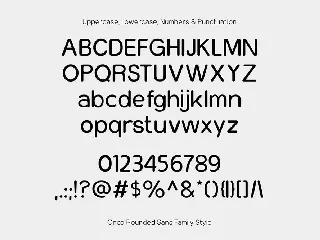 Onco - Rounded Sans Family Font