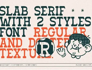 Protagonice - Slab Serif font