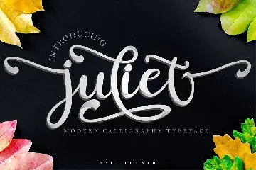 juliet Modern Calligraphy font