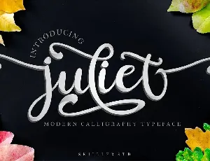 juliet Modern Calligraphy font